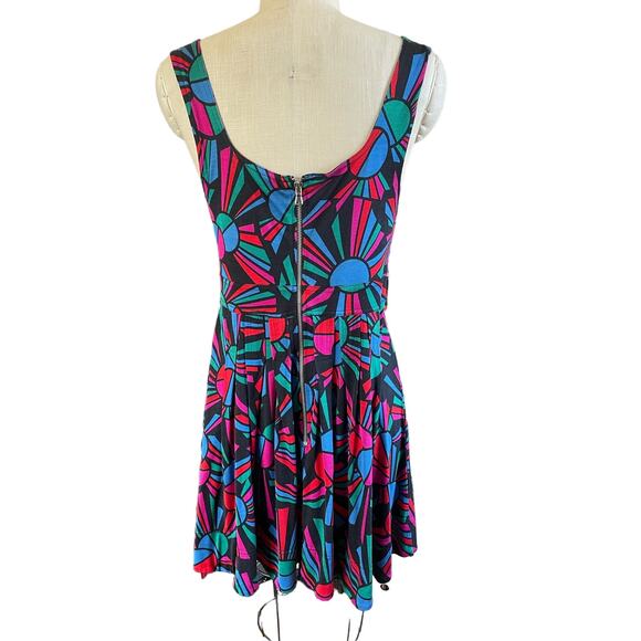 Marc by Marc Jacobs Silk Geometric Sundress Women’s Size Large Y2K - Picture 4 of 7
